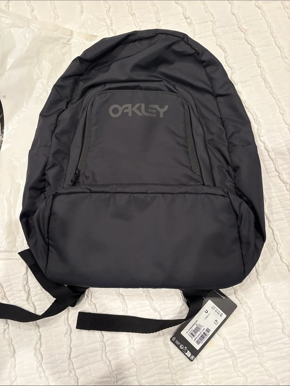Oakley 23L Nylon Blackout Classic Everyday Backpack